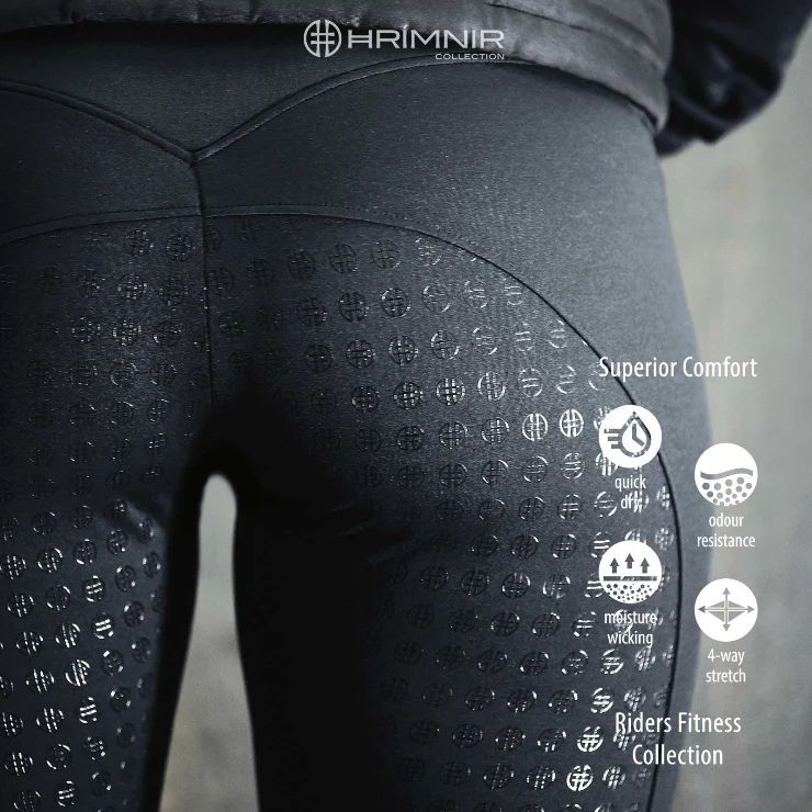 Hrimnir Riders Fitness ridetights, sort