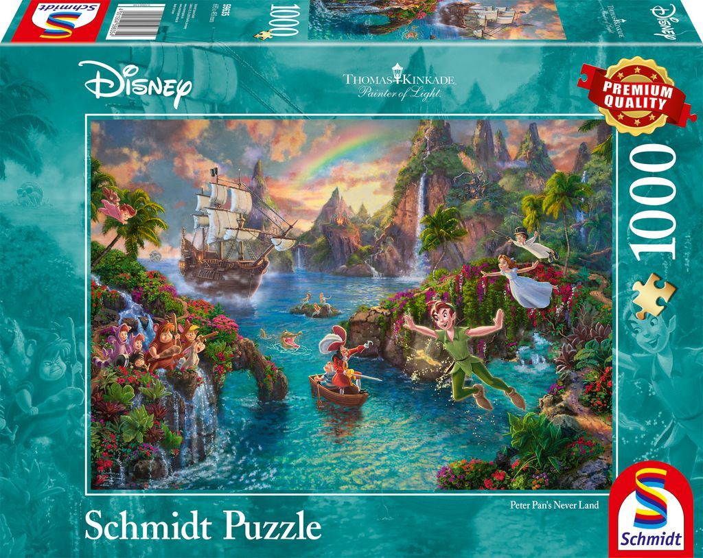 Schmidt Spiele Disney Peter Pan 1000 Pieces
