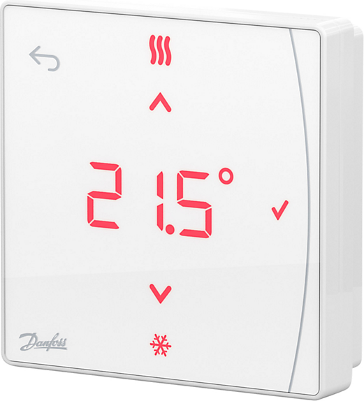 Danfoss Icon2 RT wireless room thermostat w/display w/mounting
