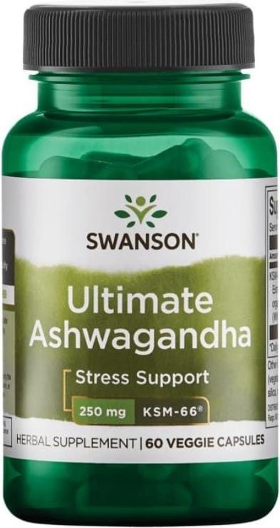 Swanson Ultimate Ashwagandha 250mg 60 stk