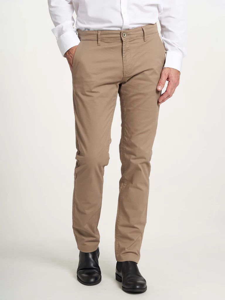 Stretch Chino 'Robert' - Sand (6080)