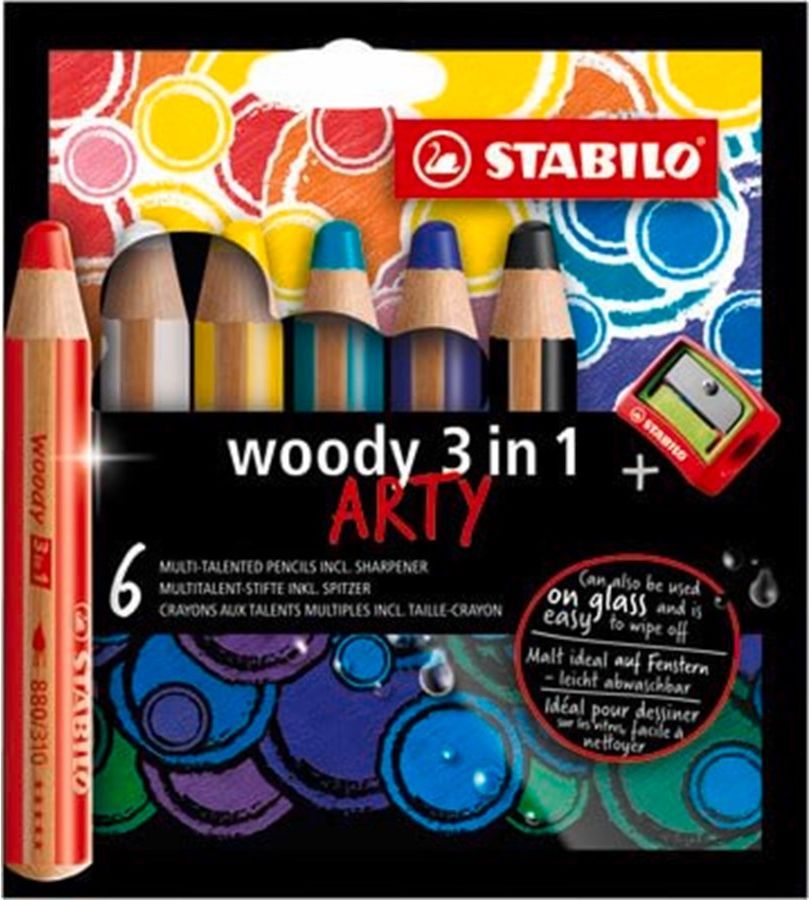 Stabilo Woody 3 in 1 Arty