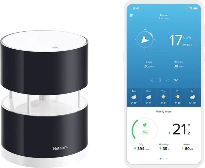 Netatmo Vindmätare
