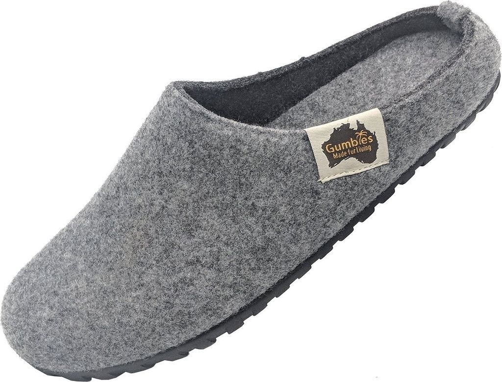 Outback Slipper - Grey & Charcoal