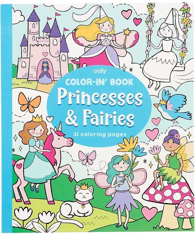 Ooly Malebog Prinsesser 31 Sider