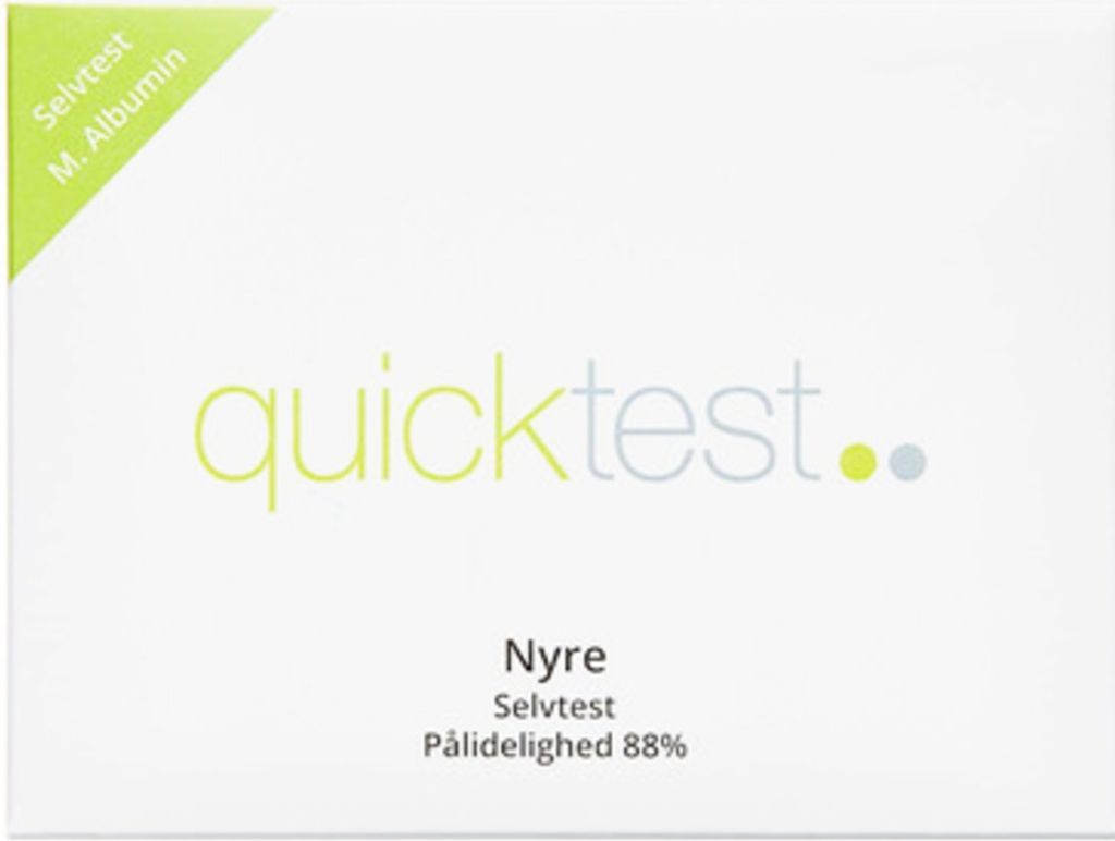 Quicktest Nyre Selvtest 1 Stk