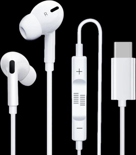 feel line 250 usb-c hovedtelefoner med ledning, hvid