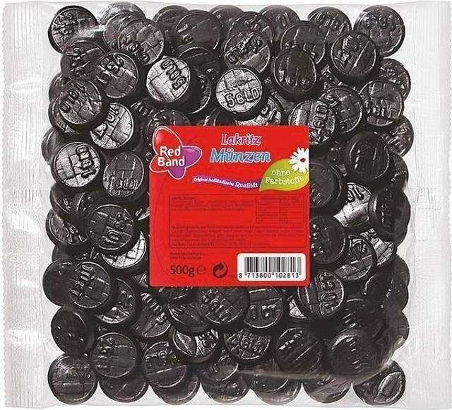 Band Lakrids Mønter 500 g.