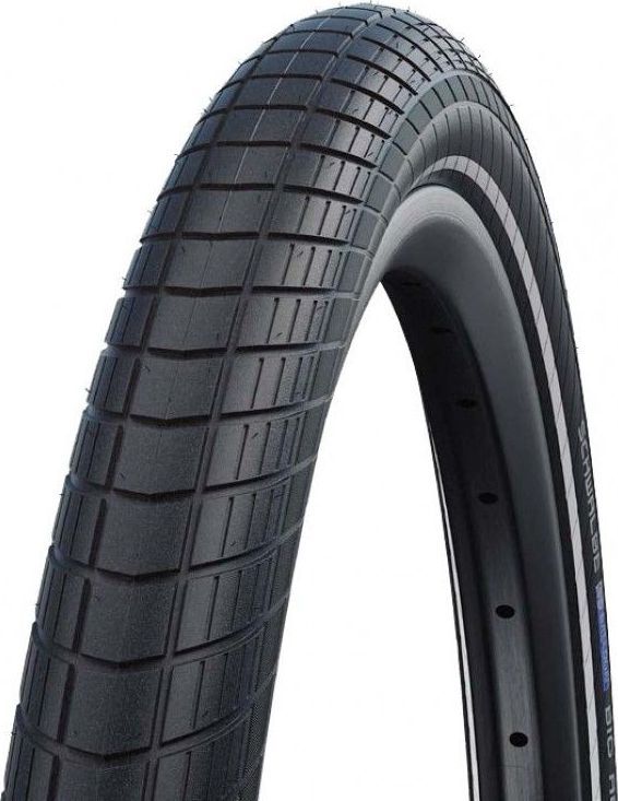 schwalbe super moto-x - tråddæk - e-50 - sort refleks