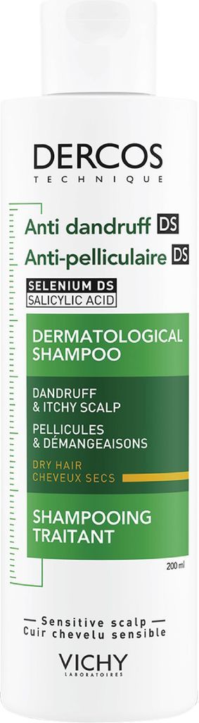 vichydercos techniqueanti-dandruff shampoo for dry hair