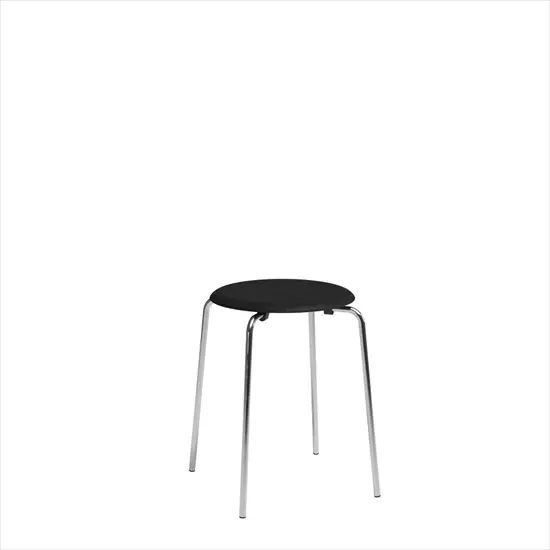 fritz hansen dot skammel krom/valnød