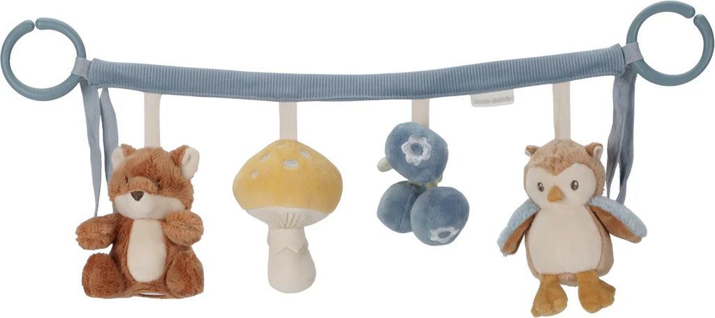 Little Dutch Stroller toy chain - Forest Friends