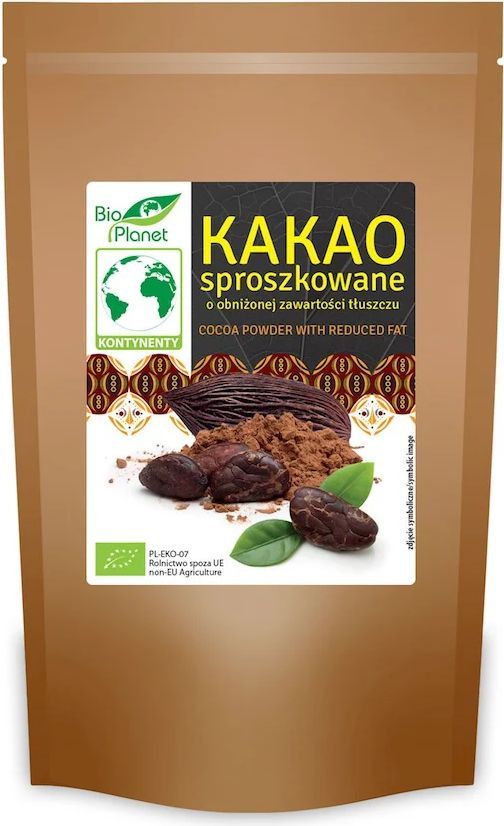 Bio Planet Organic Reduced Fat Cacao Powder 200g