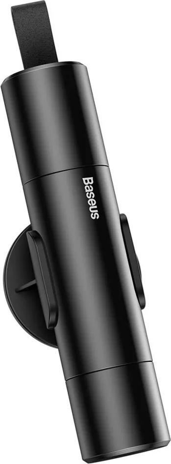baseus sharp tool safety hammer (window-breaking+safety belt cutting) grey