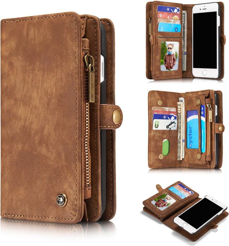 CaseMe Retro Wallet Case for iPhone 8/7/SE 2020
