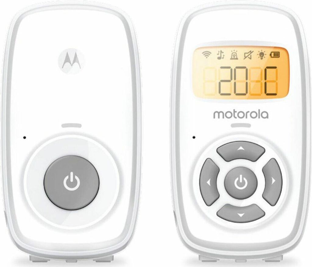 Babyalarm Motorola AM24 - DECT, LCD og lydalarm