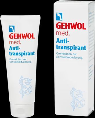 Anti-perspirant creme. Gehwol, 125 ml.