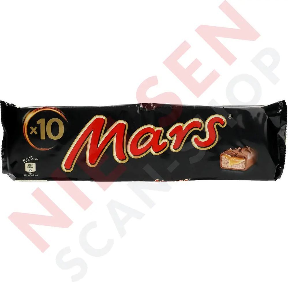Mars 10-pak - 450 gram