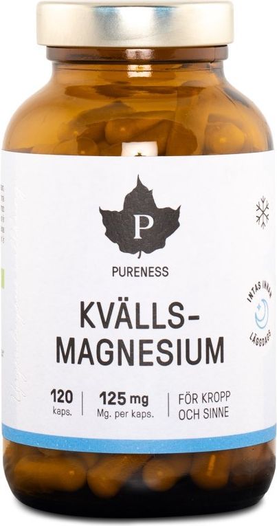 pureness kvällsmagnesium 120 kapslar