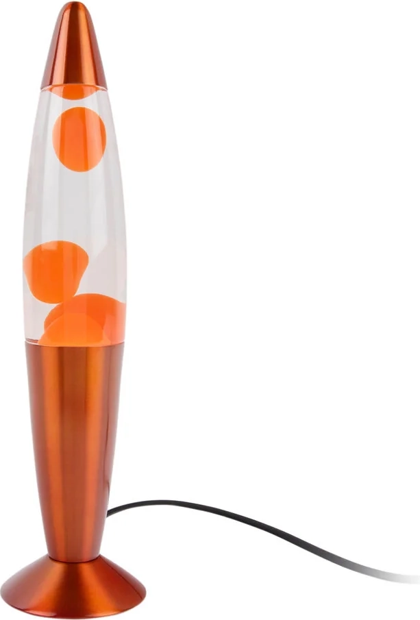 Leitmotiv Lavalampe - Funky rocket orange
