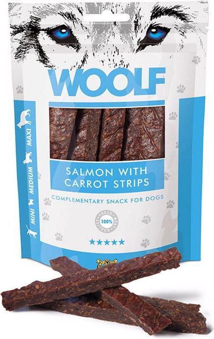 Woolf Salmon with Carrots Strips - Laks og gulerod