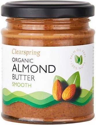 Mandelsmør Smooth Økologisk - 170 gram - Clearspring