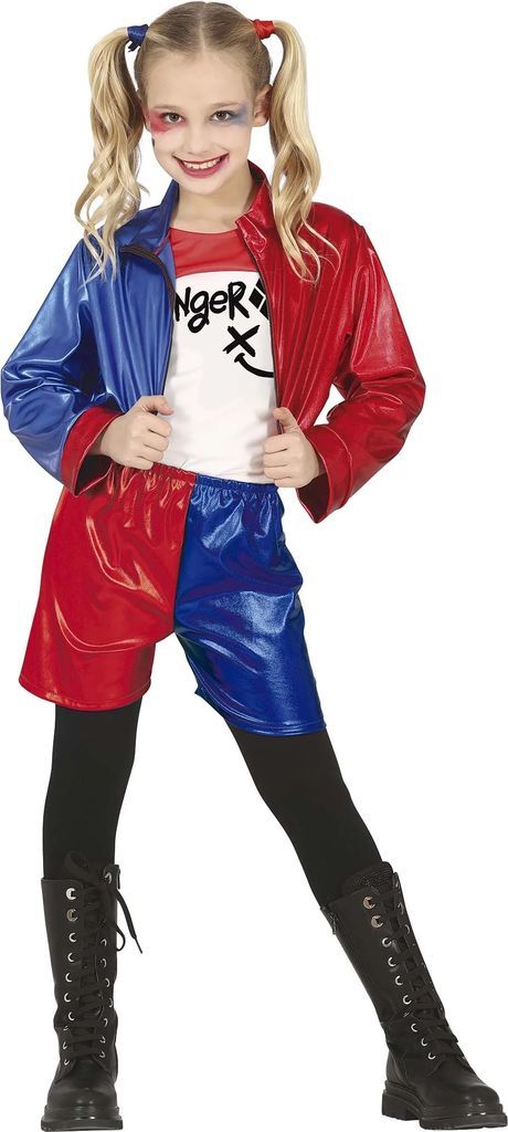 Fiestas Guirca Harley Quinn Dangerous Girl Costume