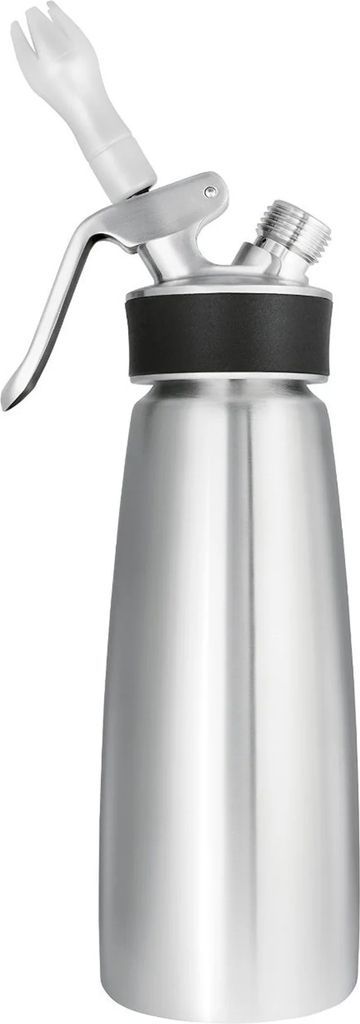 iSi Gourmet Whip Stainless Steel-Black Sifon
