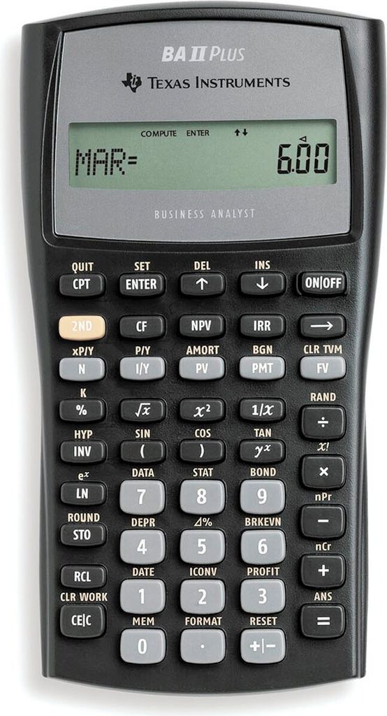 Texas Instruments - BAll Plus Financial Calculator UK Manual