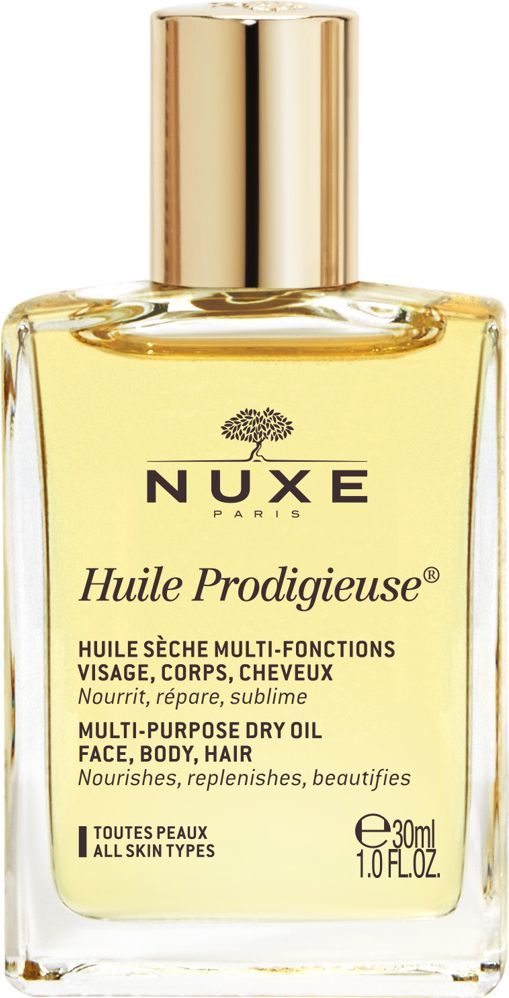 nuxe huile prodigieuse multi purpose dry oil face body hair spray