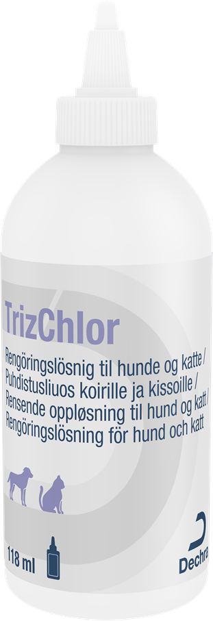 sårvask dechra trizchlor flush 118 ml