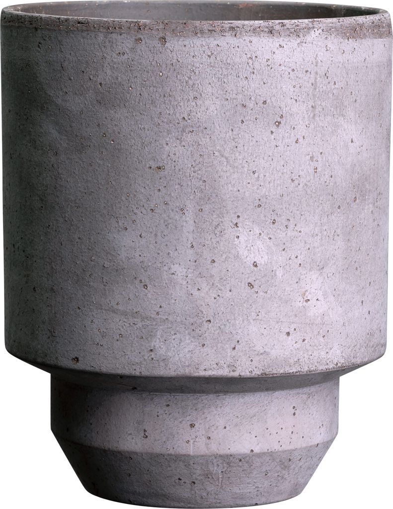 Bergs Potter The Hoff Pot Urtepotte Raw Grey 21 cm Krukke