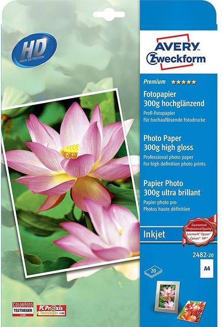 Avery Premium A4 300g/m² 20stk
