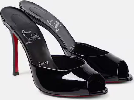 Christian Louboutin Me Dolly Patent Red Sole Sandals