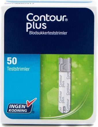 Contour Plus Teststrimler