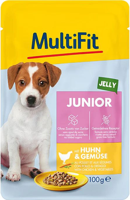 MultiFit Junior Little Dog Jelly 100 g