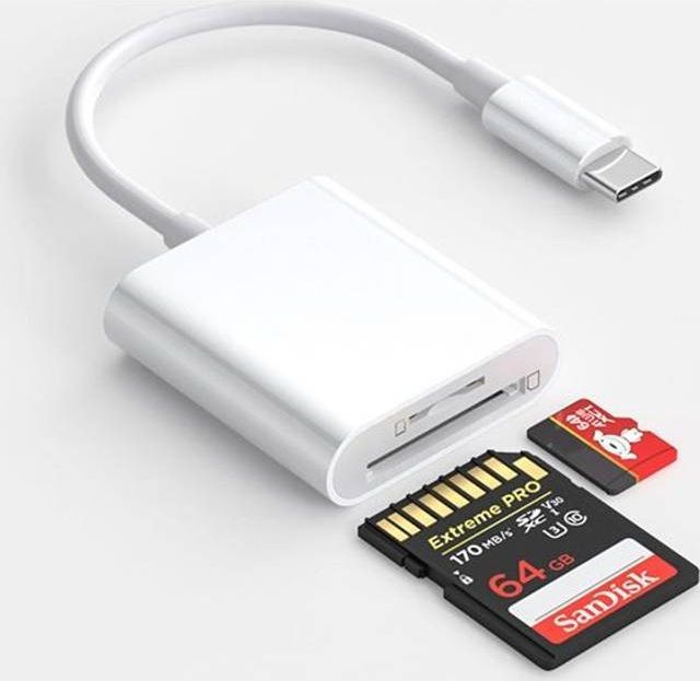 Nordic USB-C Card Reader SD MicroSD UHS-I