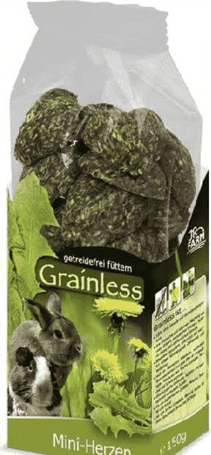 JR Farm Grainless Mini Hjerter 150g