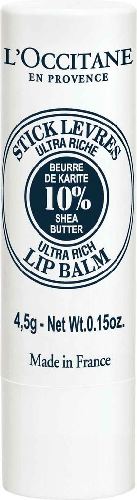 L'Occitane Shea Ultra Rich Lip Balm 4,5ml 4.5 ml - Læbepomade hos Magasin