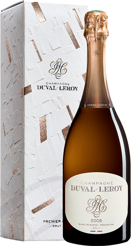 Duval Leroy 2008 Premier Cru Blanc de Blancs Champagne Giftbox