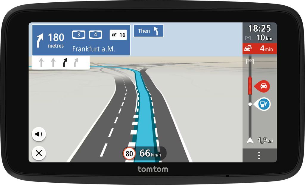 TomTom GO Classic Navigator Fastgjort - 15,2 cm (6") - Sort