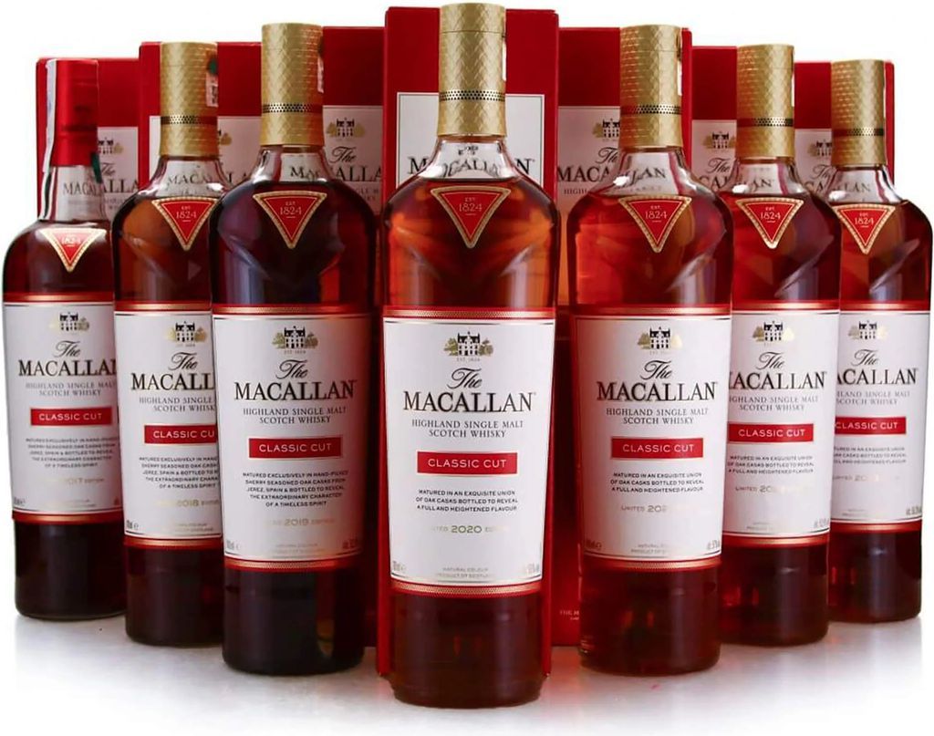 The Macallan Classic Cut 2017 til 2023 - Smagnings Sæt