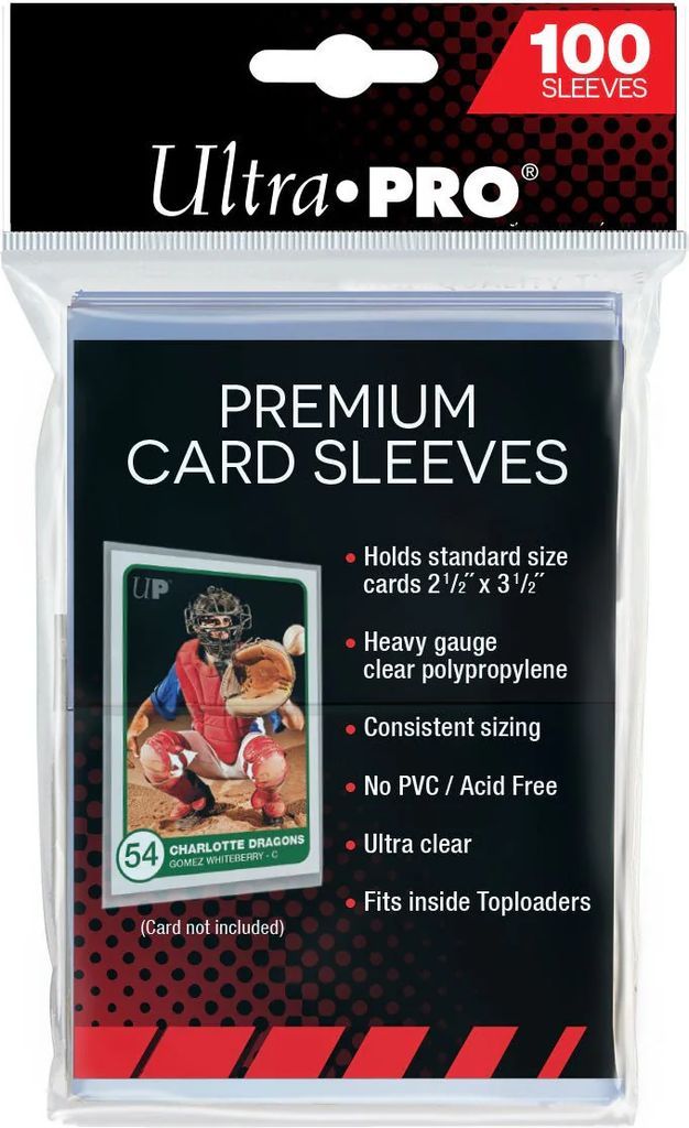 Ultra Pro Premium Card Sleeves - 100 Pack