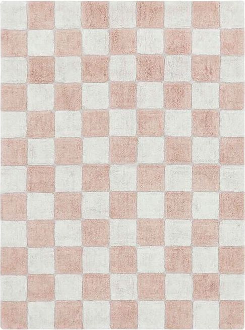 Lorena Canals Washable Rug Kitchen Tiles Rose