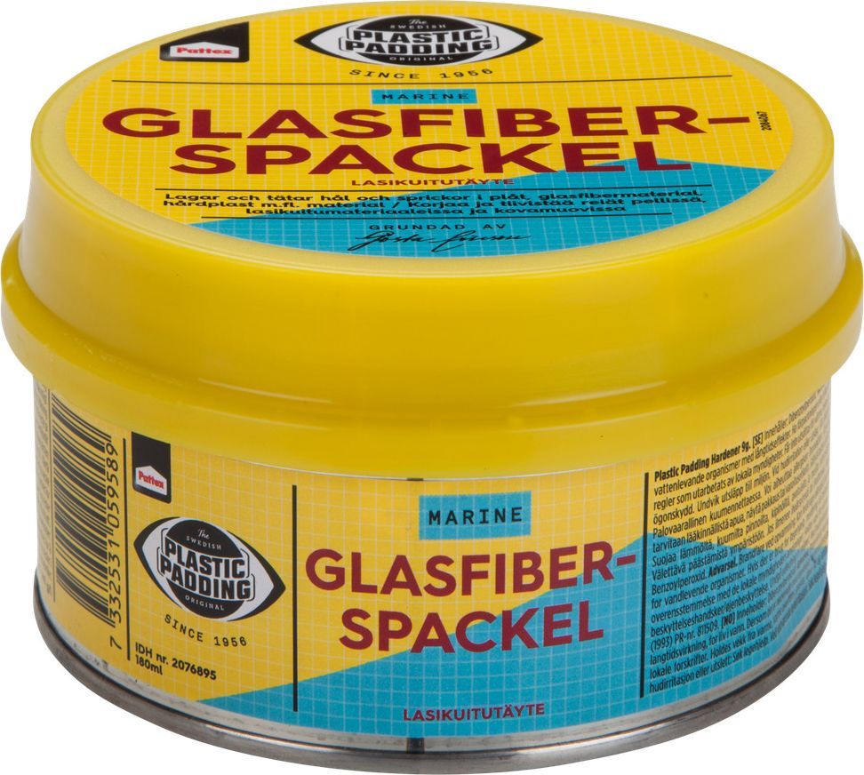 Plastic Padding Glasfiber Spackel
