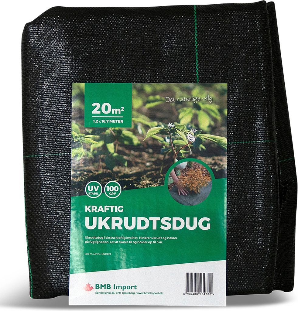 Nordic Gardens kraftig ukrudtsdug 20 m2