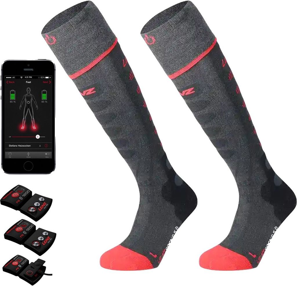Lenz Heat Socks 5.1 Toe Cap Rcb
