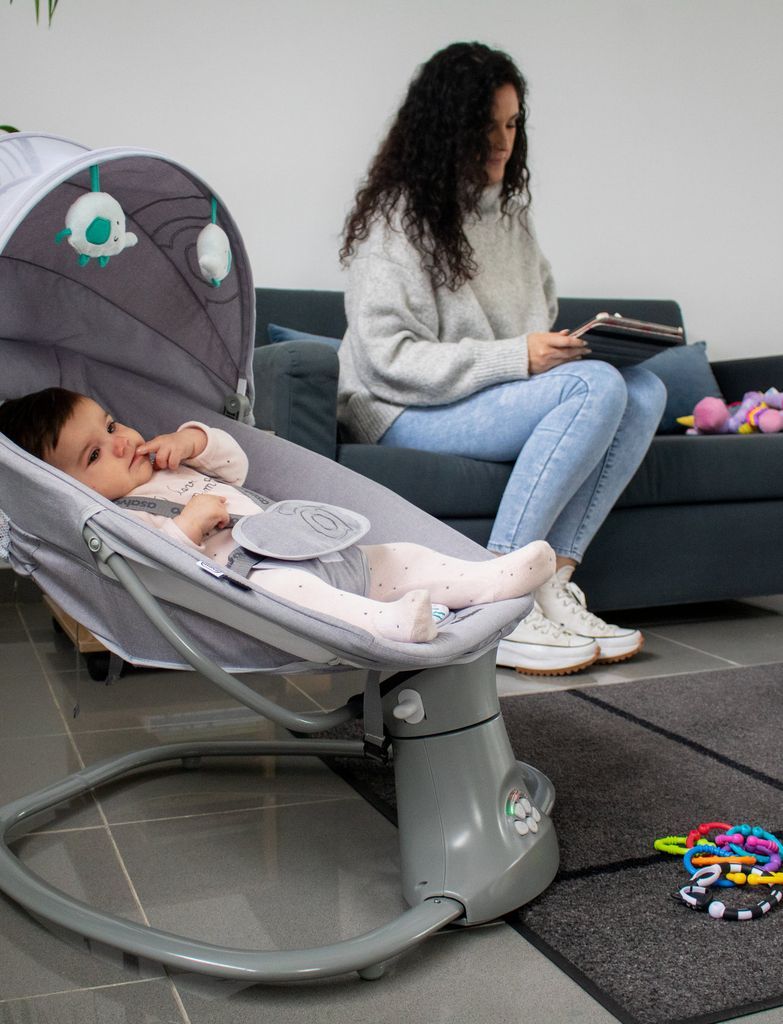 Asalvo bouncer Rocking Kahlo, Grey