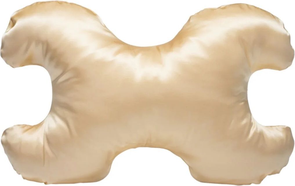 Save My Face Le Grand - stor pude med 100% silkebetræk Gold