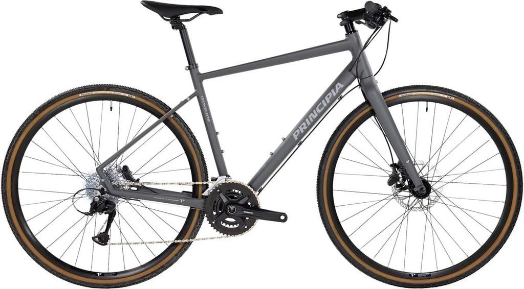 principia gravel 10 hybrid - grå